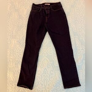 Classic Dark Blue Levi Women's Jeans